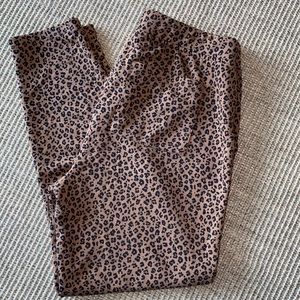 Loft medium sweatpant style, cute with boots or sneakers.